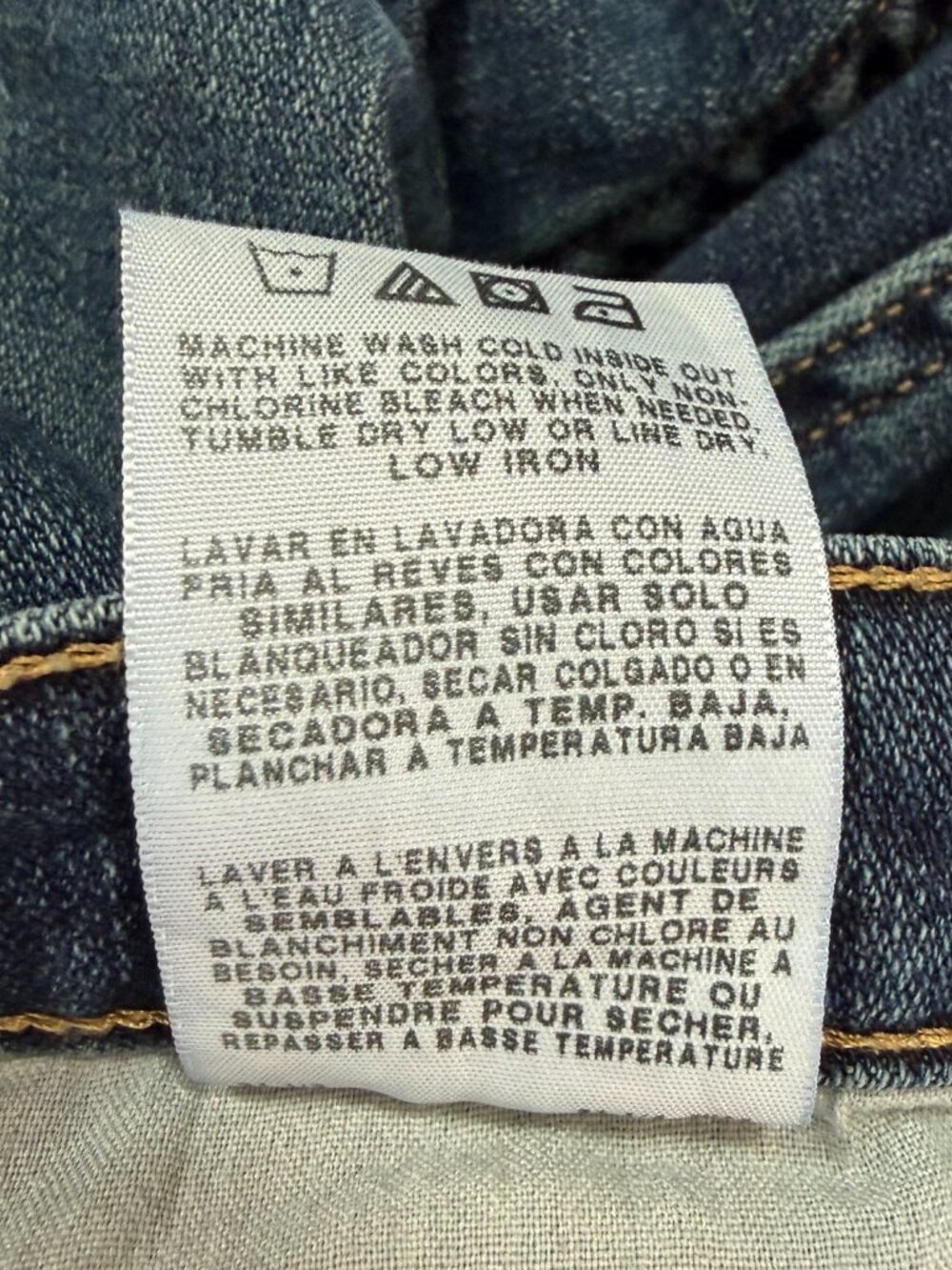 Wrangler Men's Slim Fit Jeans 29x30; Style 112370324 Dark Wash. - Picture 3 of 9